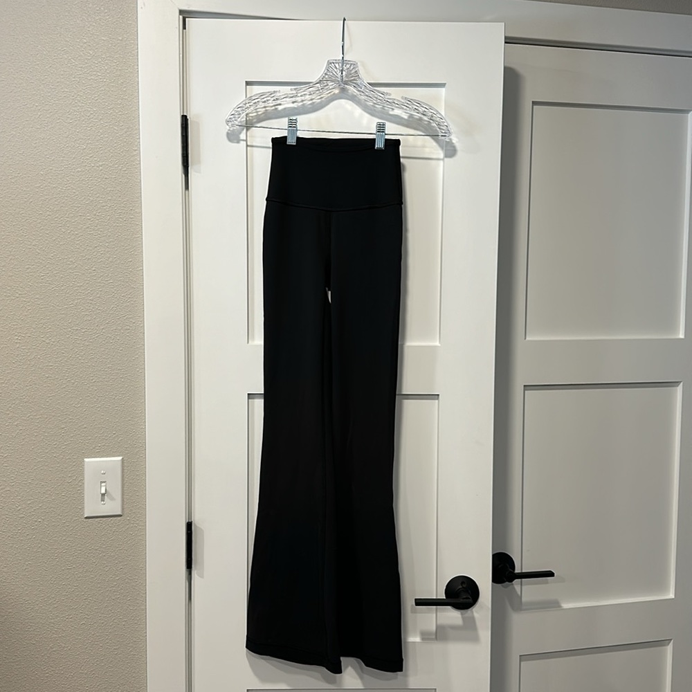 Lululemon wide leg leggings black